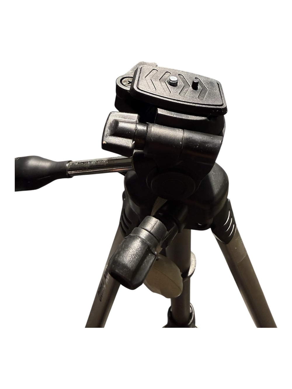 MX-1000 Lightweight Camera Tripod 57” Adjustable Pan Tilt Head Aluminum-EUC